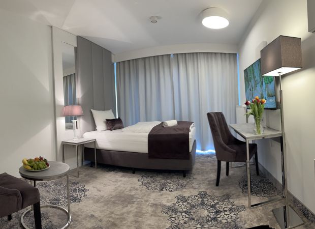 Einzelzimmer im Grand Apricot Hotel Hamburg
