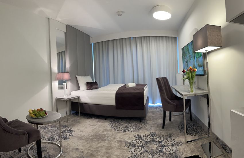 Einzelzimmer im Grand Apricot Hotel Hamburg