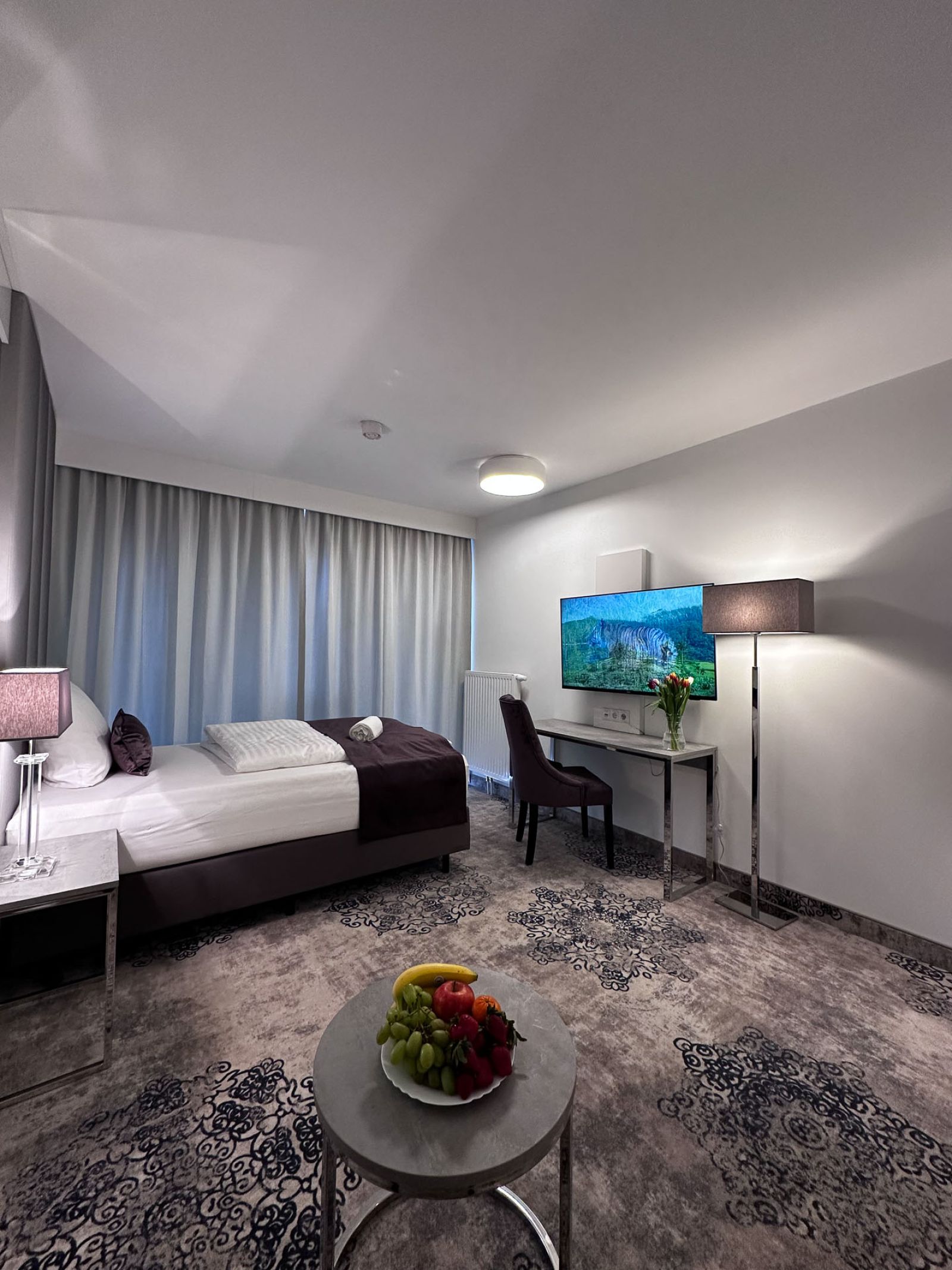 Einzelzimmer im Grand Apricot Hotel Hamburg