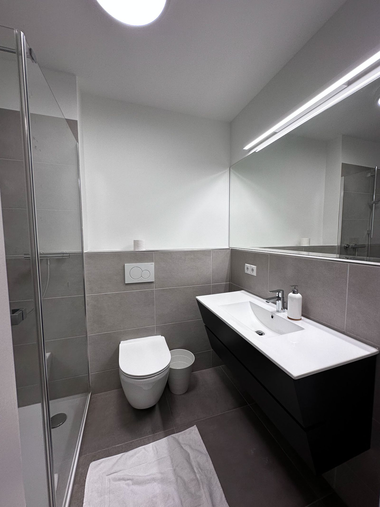 Badezimmer im Grand Apricot Hotel Hamburg